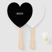 ÉVENTAIL SIGNE DE BRIDE, FÊTE DES MARIÉES (Devant et derrière)