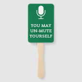 Éventail Signe de classe muet et non muet ou (Dos)