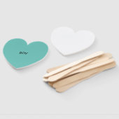 ÉVENTAIL SIGNE DE RÉVÉLATION DU GENRE DU GARÇON (Non-assemblé)