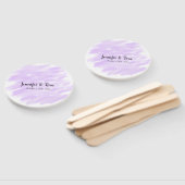 Éventail simple minimum ajouter votre nom unité de mariage (Non-assemblé)