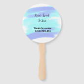 ÉVENTAIL SIMPLE SWEET MINIMAL SIXTEEN ELEGENT CUSTOM (Devant)