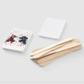 Éventail Skull Samurai Duel (Non-assemblé)