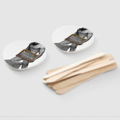 Éventail SlipperyJoe's Thanksgiving man hot six pack abs un (Non-assemblé)