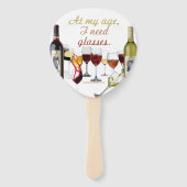 Éventail SlipperyJoe's Vins Verres de raisins fermentés vin (Dos)