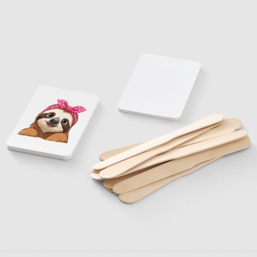 Éventail Sloth  Design Sloth (Non-assemblé)