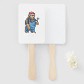 Éventail Sloth Mechanic Wrench Classic T-Shirt (Devant et derrière)