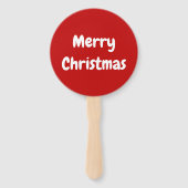 Éventail Snowman (Dos)