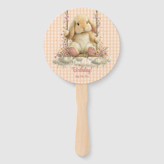 Éventail Somebunny is Turning One Handheld Party Fans (Dos)