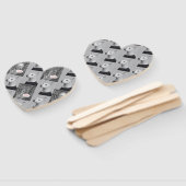 Éventail Son, Son et Ivory Fan (Non-assemblé)