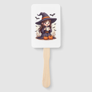 Éventail Sorcière au Pumpkin Spice � Chemise de café mignon