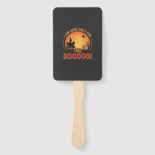Éventail Sorcière d'Halloween Maison Hantée Boo Design_1