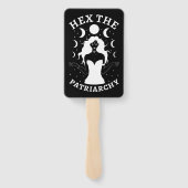 Éventail Sorcière féministe - Hex le patriarcat II (Dos)