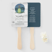 Éventail Souris rustique luciole Mason Jar (Devant et derrière)