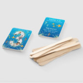 Éventail Sous la mer Gros 3ème anniversaire Photo Collage (Non-assemblé)