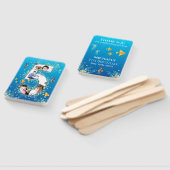 Éventail Sous la mer Gros 5e anniversaire Photo Collage (Non-assemblé)