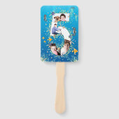 Éventail Sous la mer Gros 5e anniversaire Photo Collage (Devant)