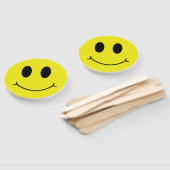 Éventail Soyez heureux Grinning Face Drôle (Non-assemblé)