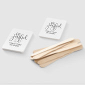 Éventail Soyez Joyeux (Non-assemblé)