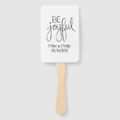 Éventail Soyez Joyeux (Devant)