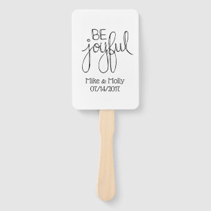 Éventail Soyez Joyeux