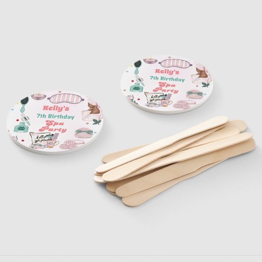Éventail Spa Anniversaire Pamper Party Anniversaire (Non-assemblé)
