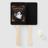 Éventail Spooktacular Teacher Halloween T-shirt (Devant et derrière)