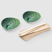 Éventail Strut Peacock (Non-assemblé)