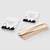 Éventail Suite Mariage de haut niveau MOnochrome Mountain (Non-assemblé)