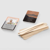 Éventail Sunset In Love Memory Funeral Program (Non-assemblé)