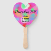 Éventail Super Dane Couple (Dos)