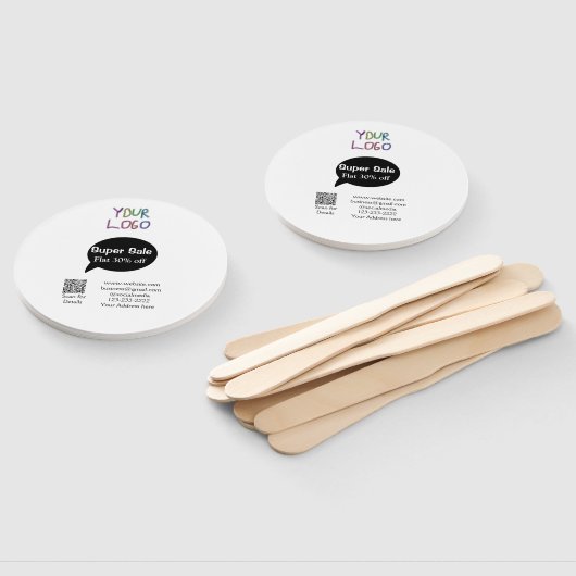 Éventail super-vente escompte d'entreprise numérisation cod (Non-assemblé)