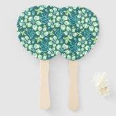Éventail Surf JUNGLE (COMBO TURQUOISE) (Devant et derrière)
