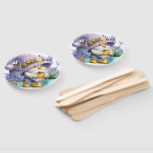 Éventail Sweet Lavender Gnome (Non-assemblé)