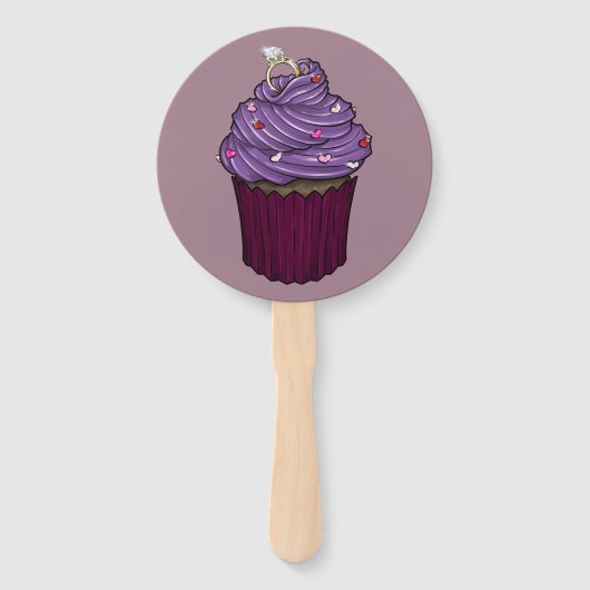 Éventail Sweet Proposition Cupcake (Dos)