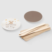 Éventail Sweet Teddy Bear Baby Shower (Non-assemblé)