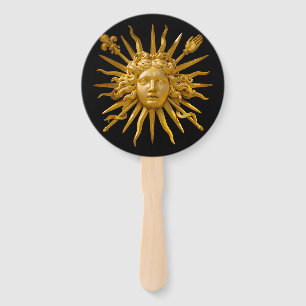 Éventail Symbole de Louis XIV le Roi Soleil
