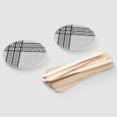 Éventail Symbole Keffiyeh de la Palestine Motif de résistan (Non-assemblé)