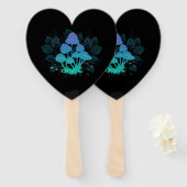 Éventail Tabourets dans Bushes (Devant et derrière)