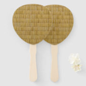 Éventail Tatami Mat 畳 (Devant et derrière)