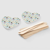 Éventail tea time pattern (Non-assemblé)