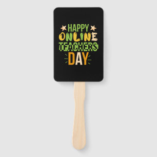 Éventail Teacher Art Happy Online Teacher Day