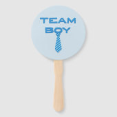Éventail Team Boy with Necktie (Dos)
