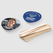 Éventail Team Player Head on a Stick | Set of 10 (Non-assemblé)