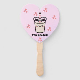 Éventail #TeamNoBalls Boules Bubble Tea Boba Révélation du