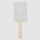 Éventail Téléchargez votre conception grâce aux ventilateur (Dos)