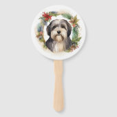 Éventail Térémie de Noël Tibétaine Coupe de la Fête de la c (Devant)