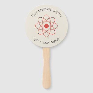 Éventail Texte personnalisé de la science de structure de l