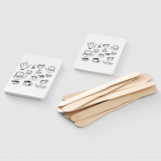 Éventail Thé (Non-assemblé)