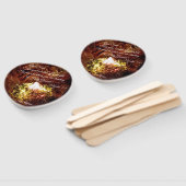 Éventail "The Burning Bush" (Non-assemblé)