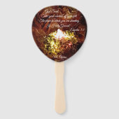 Éventail "The Burning Bush" (Devant)